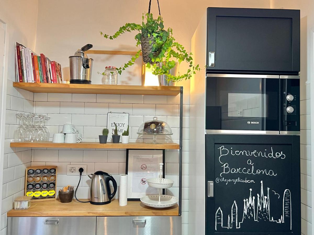 Charming Appartement In The Heart Of บาร์เซโลนา ภายนอก รูปภาพ