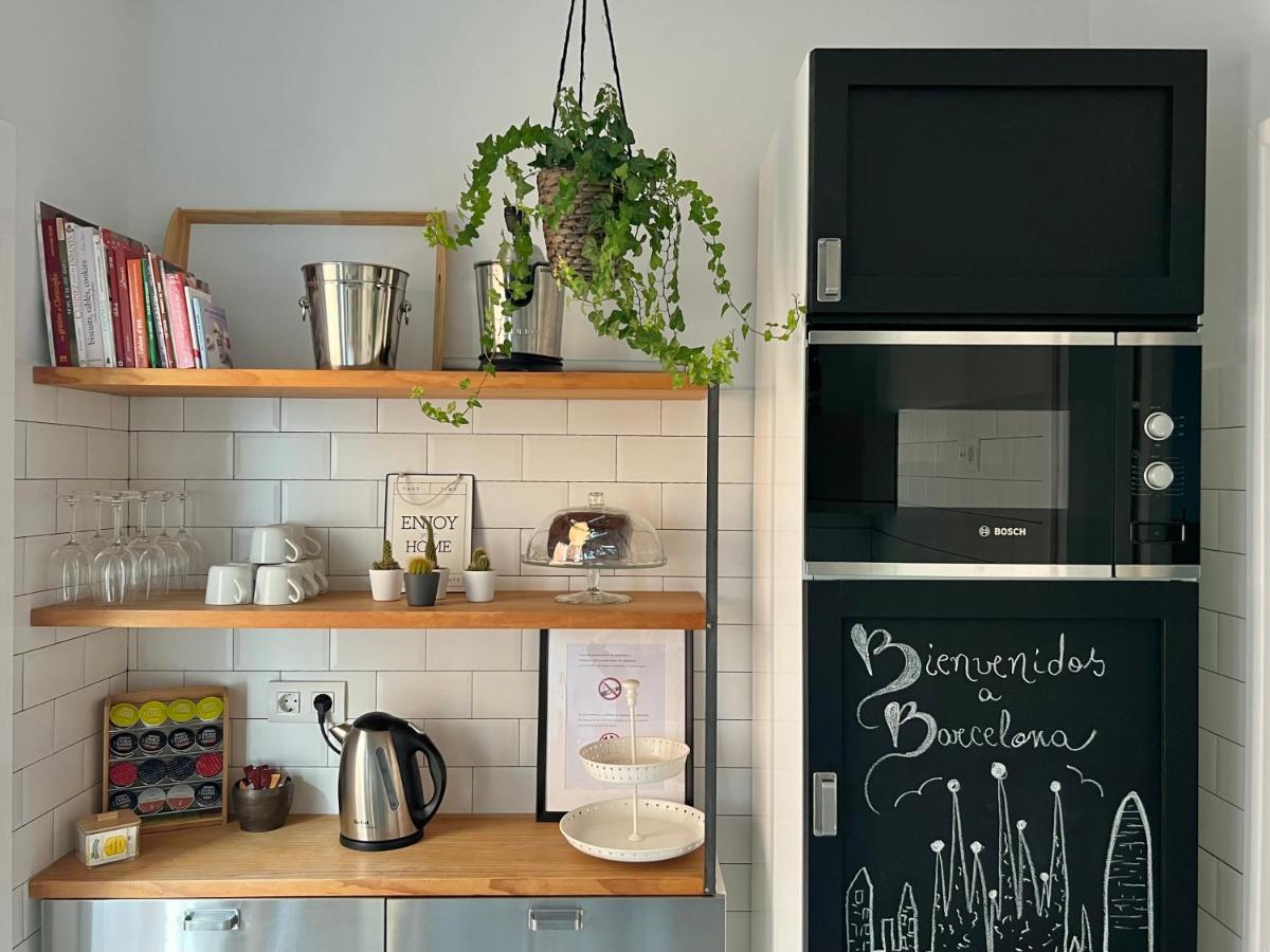 Charming Appartement In The Heart Of บาร์เซโลนา ภายนอก รูปภาพ